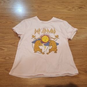 Def Leppard Girls Shirt‎